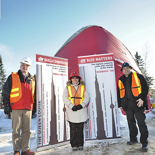 Project Image - Westwood Mine - Largest Hole Ever Bored In North America